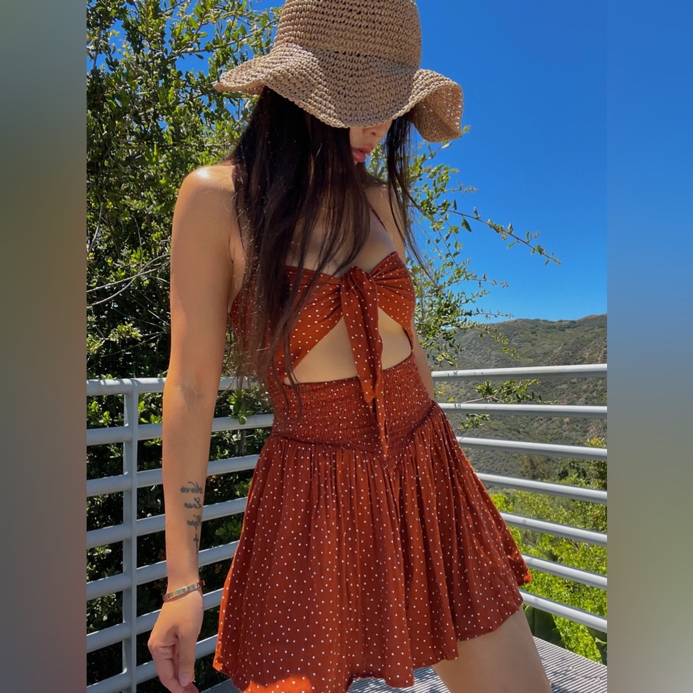 Planet blue romper